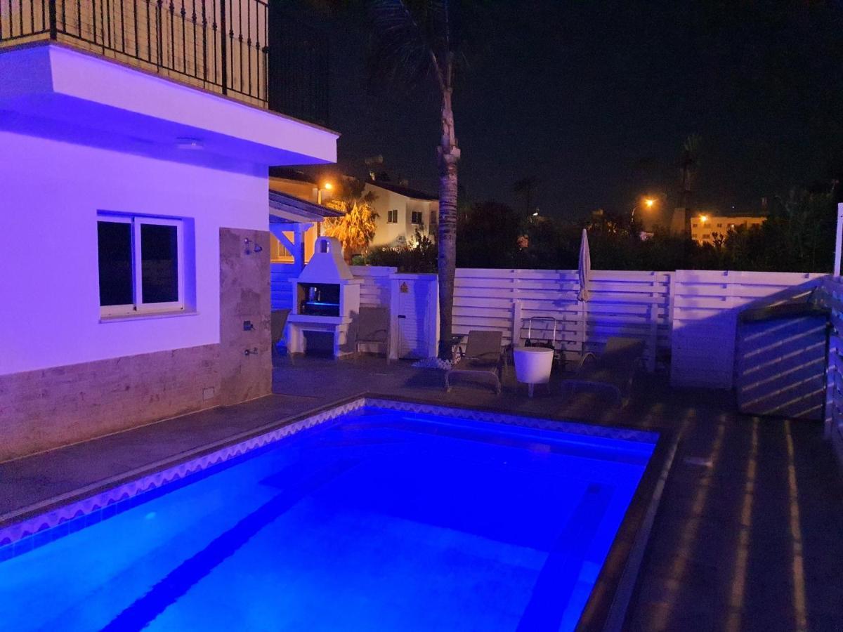 Protaras Sea View Villa With Private Pool Exterior foto